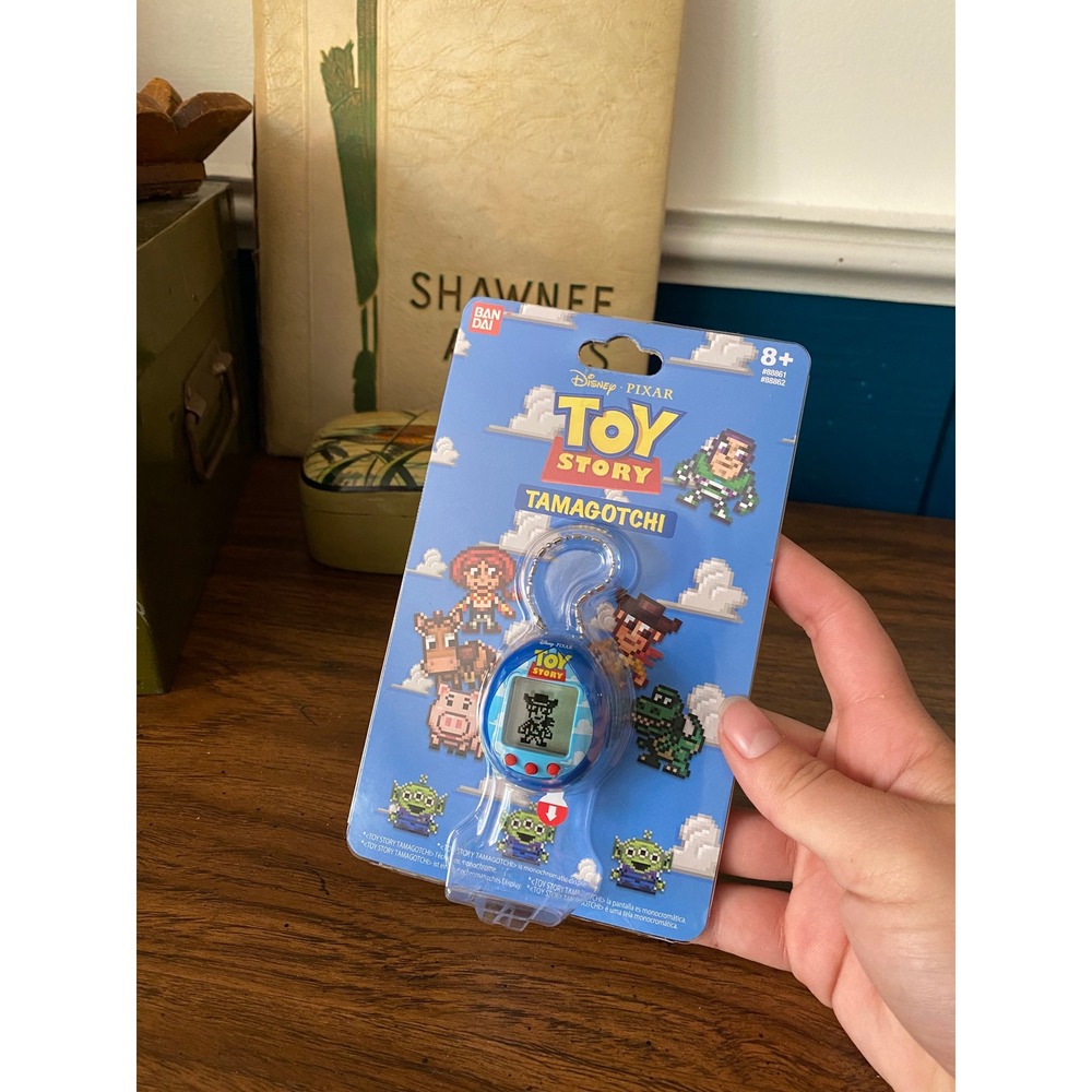 Bandai Toy Story Tamagotchi Nano Clouds Blue Disney Pixar Virtual Pet 88861 NEW - Picture 4 of 4
